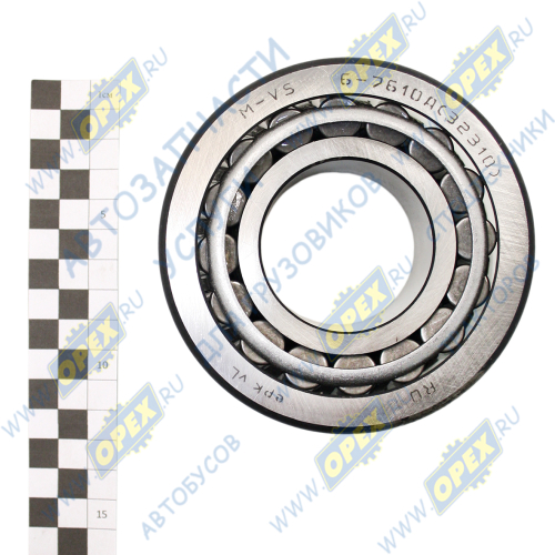 6-7610А Подшипник 50х110х42,3 ролик.радиал.упорн.конич. 1-ряд. DAF XF 95 FAR 95.430 02'-06 'XE 315 C 315Kv / 428Ls 12580Sm3 Diesel Truck c Flatbed / Chassis D; 50х110х42,3 передней/КАМАЗ.Г-4301/485431-П Волжский Стандарт2